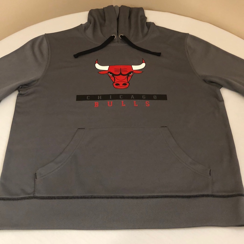 Chicago Bulls Sweatshirt Mens Medium NBA TX3 Warm - Picture 4 of 8